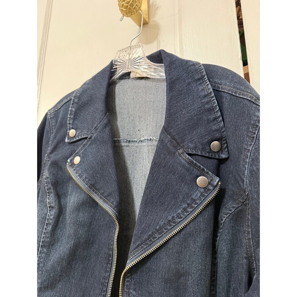 Style & Co women’s size x-large denim jacket - Picture 4 of 8